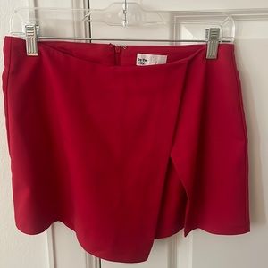 By The Way Red Skort